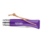 Sport si Outdoor - Camping - Cutite, bricege si accesorii - Cutite si bricege - Cutit de buzunar N°07, inox, 8cm, "Colorama", Violet - Opinel - Infinity.ro