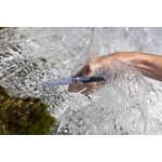 Sport si Outdoor - Camping - Cutite, bricege si accesorii - Cutite si bricege - Cutit de buzunar cu fluier N°08, inox, 8,5 cm, "Outdoor", Soft Blue - Opinel - Infinity.ro