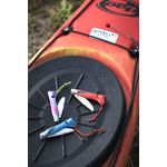 Sport si Outdoor - Camping - Cutite, bricege si accesorii - Cutite si bricege - Cutit de buzunar cu fluier N°07, inox, 8cm, "Outdoor Junior", Red - Opinel - Infinity.ro