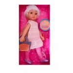 Jucarii, Copii si Bebe - Jucarii si jocuri - Papusi si accesorii - Papusi - Papusa pentru copii de 3 ani+, MalPlay Baby Reina cu rochita si caciula de iarna, 24 cm - Infinity.ro