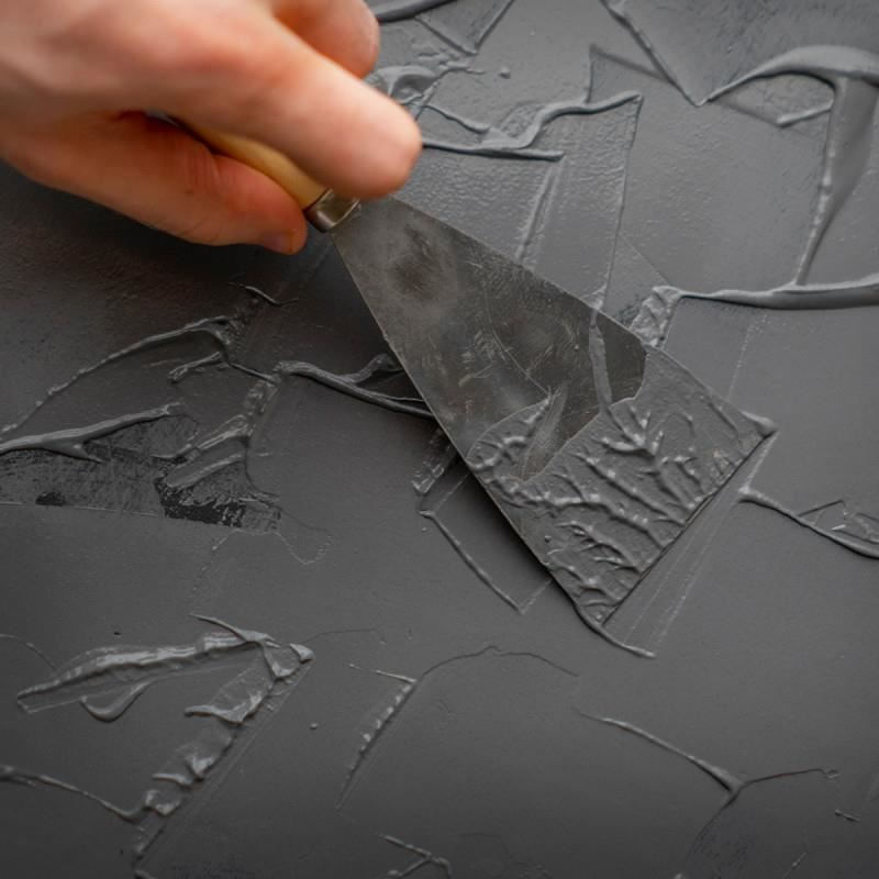 Casa si Gradina - Constructii - Vopsea si tencuieli - Unelte de vopsit si tencuit - Spaclu zugravit profi, 80 mm, BEOROL - Infinity.ro