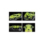 Jucarii, Copii si Bebe - Jucarii si jocuri - Seturi de constructie si cuburi - Seturi de constructie - Set constructie Auto, pachet ansamblare masina, 509 piese micro, Verde, copii 6 ani+ - Verde - Infinity.ro