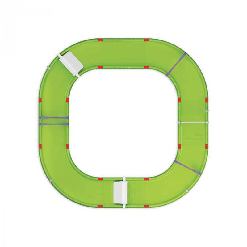 Jucarii, Copii si Bebe - Jucarii si jocuri - Jucarii & jocuri educative - Jucarii interactive - Traseu de bile Quercetti Big Marbledrome, cu 44 piese, de 2.7m, pentru copii de 3 ani+, verde - Infinity.ro