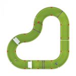 Jucarii, Copii si Bebe - Jucarii si jocuri - Jucarii & jocuri educative - Jucarii interactive - Traseu de bile Quercetti Big Marbledrome, cu 44 piese, de 2.7m, pentru copii de 3 ani+, verde - Infinity.ro