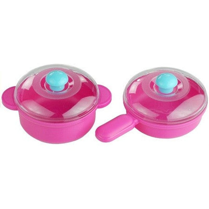 Jucarii, Copii si Bebe - Jucarii si jocuri - Jucarii de rol - Bucatarii copii - Bucatarie mini pentru copii, cu accesorii in gentuta, roz - Infinity.ro