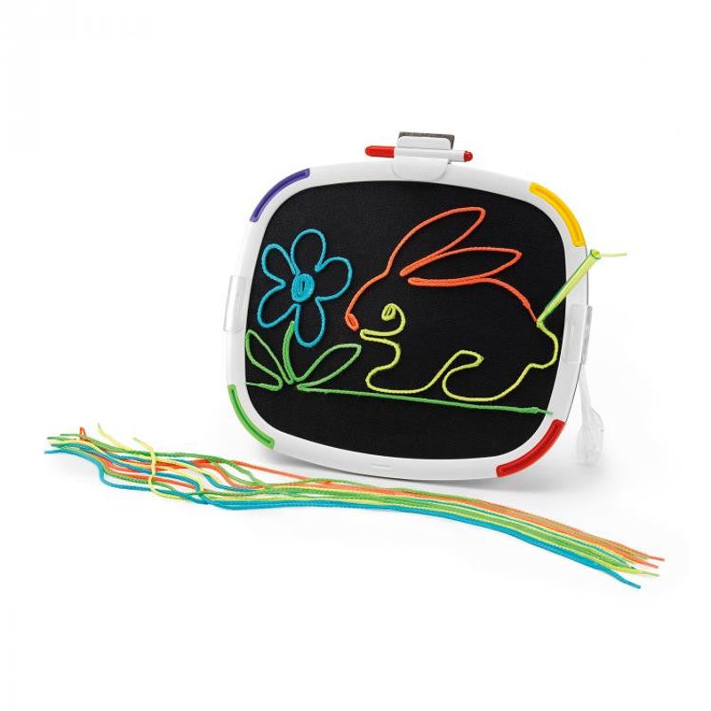 Jucarii, Copii si Bebe - Jucarii si jocuri - Jucarii & jocuri educative - Jucarii interactive - Tabla desen Quercetti Filo Tablet cu sireturi, pentru copii de peste 4 ani - Infinity.ro