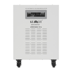 Casa si Gradina - Electrice - Accesorii electrice - Stabilizatoare tensiune si ups - Stabilizator tensiune servomotor monofazat 2 prize 15000 VA/10500 W, Kemot - Infinity.ro