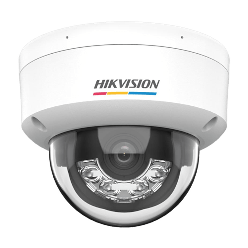 Casa si Gradina - Electrice - Smart Home - Camere de supraveghere - Camera supraveghere IP, ColorVu, Dual Light, 6MP, lentila 2.8mm, IR 30m, WL 30m, Mic, PoE, IK08, Hikvision - Infinity.ro