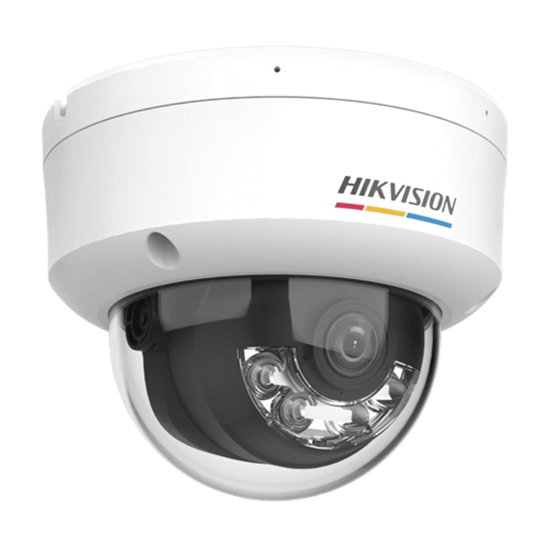 Casa si Gradina - Electrice - Smart Home - Camere de supraveghere - Camera supraveghere IP, ColorVu, Dual Light, 6MP, lentila 2.8mm, IR 30m, WL 30m, Mic, PoE, IK08, Hikvision - Infinity.ro