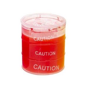 Butoias Slime L, 7.5x5cm, 120gr, rosu