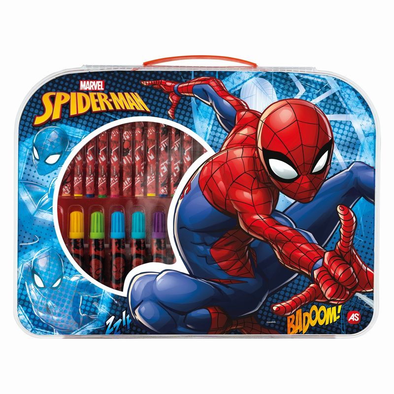 Jucarii, Copii si Bebe - Jucarii si jocuri - Jucarii & jocuri educative - Seturi pictura si desen - Gentuta pentru desen, Spiderman - Infinity.ro