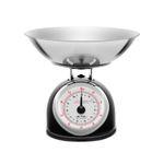 Electronice si Electrocasnice - Electrocasnice bucatarie - Mixere, tocatoare & roboti de bucatarie - Cantare de bucatarie - Cantar mecanic de bucatarie ETA Storio 5777 NEGRU, 5 kg, precizie 25g, vas 5 L din otel inoxidabil - Infinity.ro