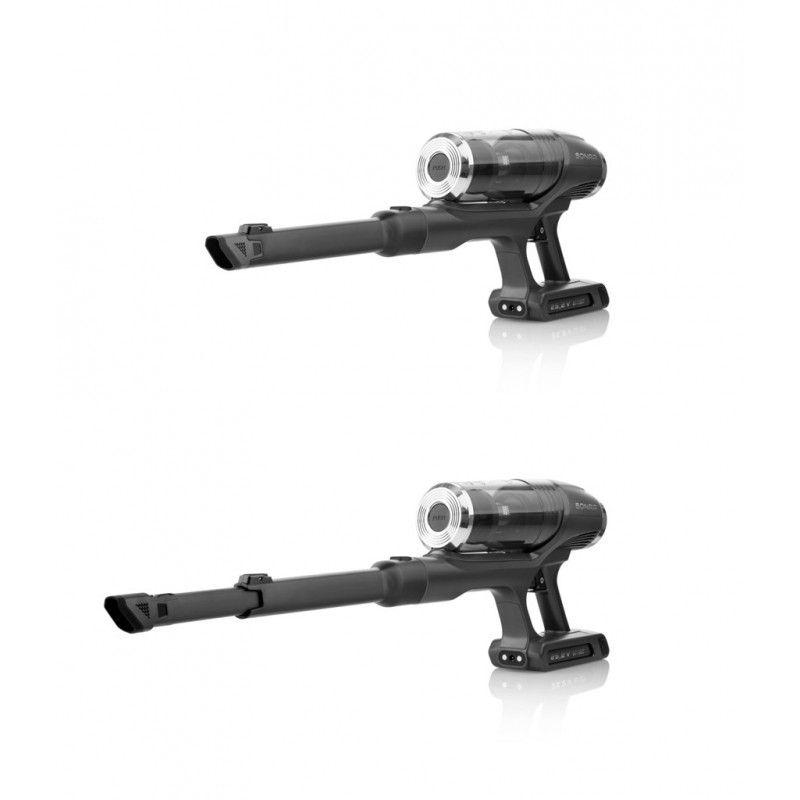 Electronice si Electrocasnice - Ingrijirea locuintei - Aspiratoare - Aspirator vertical 2 in 1 ETA Sonar 2232 90000, baterie Li-Ion 25.2 V, 0.5 litri, 2 filtre HEPA, 3 niveluri de putere - Infinity.ro