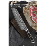 Casa si Gradina - Bucatarie si vesela - Vesela si tacamuri - Cutite si seturi de cutite - Cutitul Bucatarului, Cutit Profesional Japonez Kiritsuke , Otel de Damasc, HRC 60,66 Straturi, Cutie Inclusa, - Infinity.ro