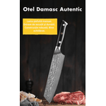 Casa si Gradina - Bucatarie si vesela - Vesela si tacamuri - Cutite si seturi de cutite - Cutitul Bucatarului, Cutit Profesional Japonez Kiritsuke , Otel de Damasc, HRC 60,66 Straturi, Cutie Inclusa, - Infinity.ro