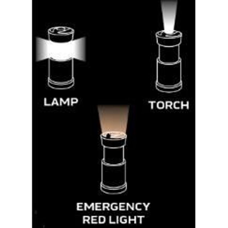 Sport si Outdoor - Camping - Accesorii camping si drumetii - Lampa camping, 3 in 1, LED COB, 3 W, 200 lm, 3xAA, NEO - Infinity.ro
