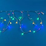 Casa si Gradina - Decoratiuni - Decoratiuni de sezon - Instalatie lumini led perdea, model extensibil, 200 becuri, culoare multicolor, lungime 3.90m - Infinity.ro