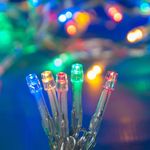 Casa si Gradina - Decoratiuni - Decoratiuni de sezon - Instalatie lumini led perdea, model extensibil, 200 becuri, culoare multicolor, lungime 3.90m - Infinity.ro