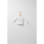 Fashion, accesorii si bijuterii - Copii - Imbracaminte copii - Treninguri si compleuri copii - Set 3 piese: pantaloni, bluzita si hainuta pentru bebelusi Gazelle, Tongs baby (Culoare: Mov, Marime: 6-9 luni) - Infinity.ro