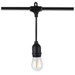 Casa si Gradina - Corpuri si surse de iluminat - Accesorii corpuri de iluminat - Ghirlanda tip sirag de becuri, LED, 220-240V, IP44, 4 cm, 10 m - Infinity.ro