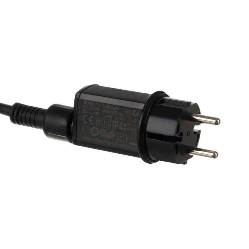 Casa si Gradina - Corpuri si surse de iluminat - Accesorii corpuri de iluminat - Ghirlanda tip sirag de becuri, LED, 220-240V, IP44, 4 cm, 10 m - Infinity.ro