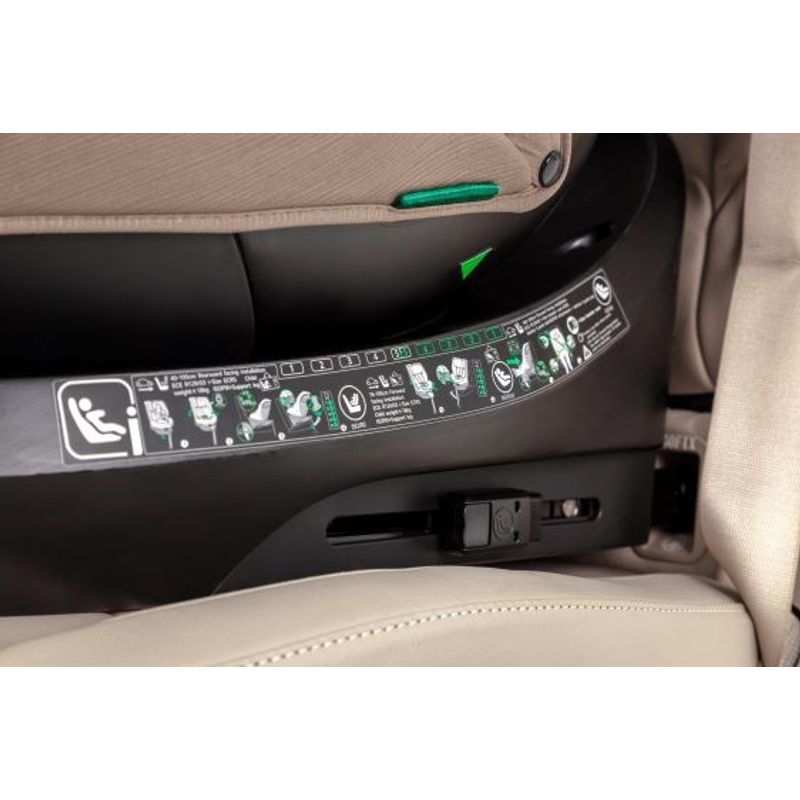 Jucarii, Copii si Bebe - Carucioare si articole de transport - Scaune auto copii - Scaun auto rotativ 360° SPS Carrello OCTOPUS i-SIZE 40-150 cm ISOFIX Sandstone Beige - Infinity.ro