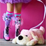 Fashion, accesorii si bijuterii - Copii - Lenjerie si pijamale copii - Sosete si dresuri copii - Sosete lungi colorate Madmia pentru fete Coco In Paris 3-5 ani - Infinity.ro