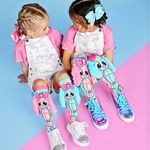 Fashion, accesorii si bijuterii - Copii - Lenjerie si pijamale copii - Sosete si dresuri copii - Sosete lungi colorate Madmia pentru fete Bunny toddler 6-99 ani - Infinity.ro