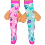Fashion, accesorii si bijuterii - Copii - Lenjerie si pijamale copii - Sosete si dresuri copii - Sosete lungi colorate Madmia pentru fete Puppy love 6-99 ani - Infinity.ro