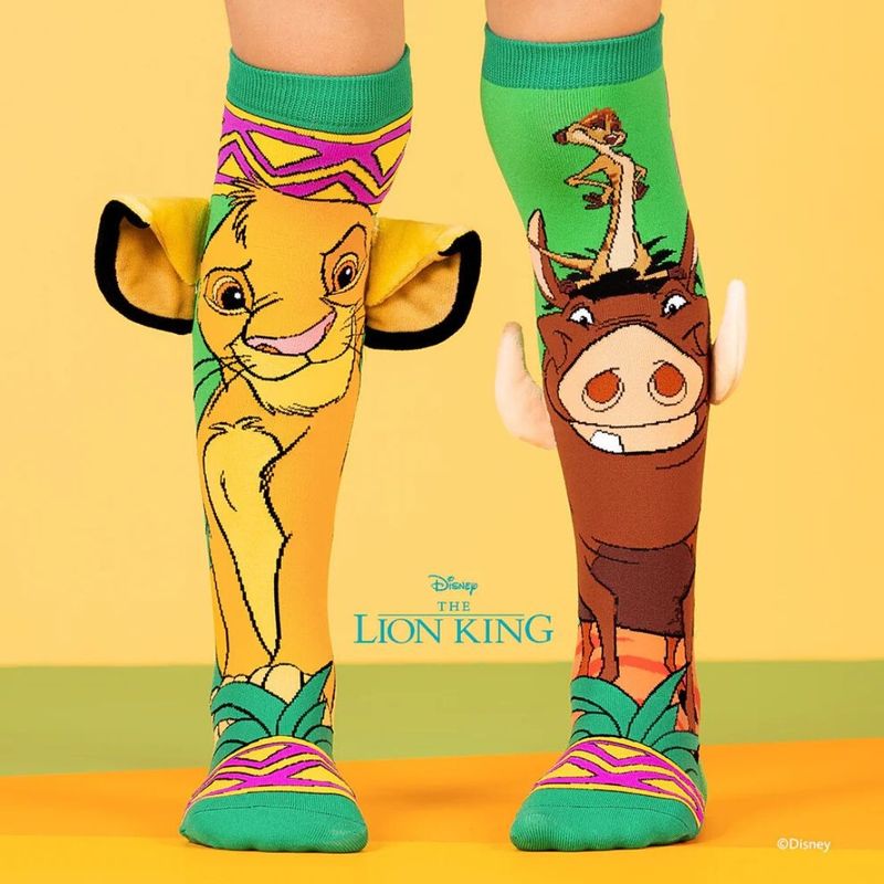 Fashion, accesorii si bijuterii - Copii - Lenjerie si pijamale copii - Sosete si dresuri copii - Sosete lungi colorate Madmia pentru baieti fantasy Lion King 6-99 ani - Infinity.ro
