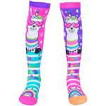 Fashion, accesorii si bijuterii - Copii - Lenjerie si pijamale copii - Sosete si dresuri copii - Sosete lungi colorate Madmia pentru fete fantasy Llama 6-99 ani - Infinity.ro