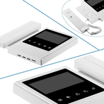 Casa si Gradina - Electrice - Smart Home - Accesorii control acces si supraveghere - Videointerfon cu receptor, CRISTALIS SALE™, Ecran TFT LCD color de 5 Inch, Viziune nocturna cu Infrarosu, Bidirectional - Infinity.ro