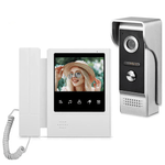 Casa si Gradina - Electrice - Smart Home - Accesorii control acces si supraveghere - Videointerfon cu receptor, CRISTALIS SALE™, Ecran TFT LCD color de 5 Inch, Viziune nocturna cu Infrarosu, Bidirectional - Infinity.ro