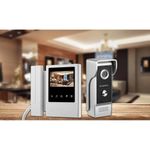 Casa si Gradina - Electrice - Smart Home - Accesorii control acces si supraveghere - Videointerfon cu receptor, CRISTALIS SALE™, Ecran TFT LCD color de 5 Inch, Viziune nocturna cu Infrarosu, Bidirectional - Infinity.ro