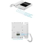 Casa si Gradina - Electrice - Smart Home - Accesorii control acces si supraveghere - Videointerfon cu receptor, CRISTALIS SALE™, Ecran TFT LCD color de 5 Inch, Viziune nocturna cu Infrarosu, Bidirectional - Infinity.ro