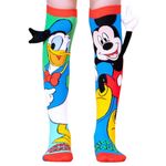 Fashion, accesorii si bijuterii - Copii - Lenjerie si pijamale copii - Sosete si dresuri copii - Sosete lungi colorate Madmia unisex fantasy Donald Duck & Mickey 3-5 ani - Infinity.ro