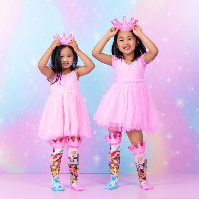Fashion, accesorii si bijuterii - Copii - Lenjerie si pijamale copii - Sosete si dresuri copii - Sosete lungi colorate Madmia pentru fete fantasy Disney princess 6-99 ani - Infinity.ro