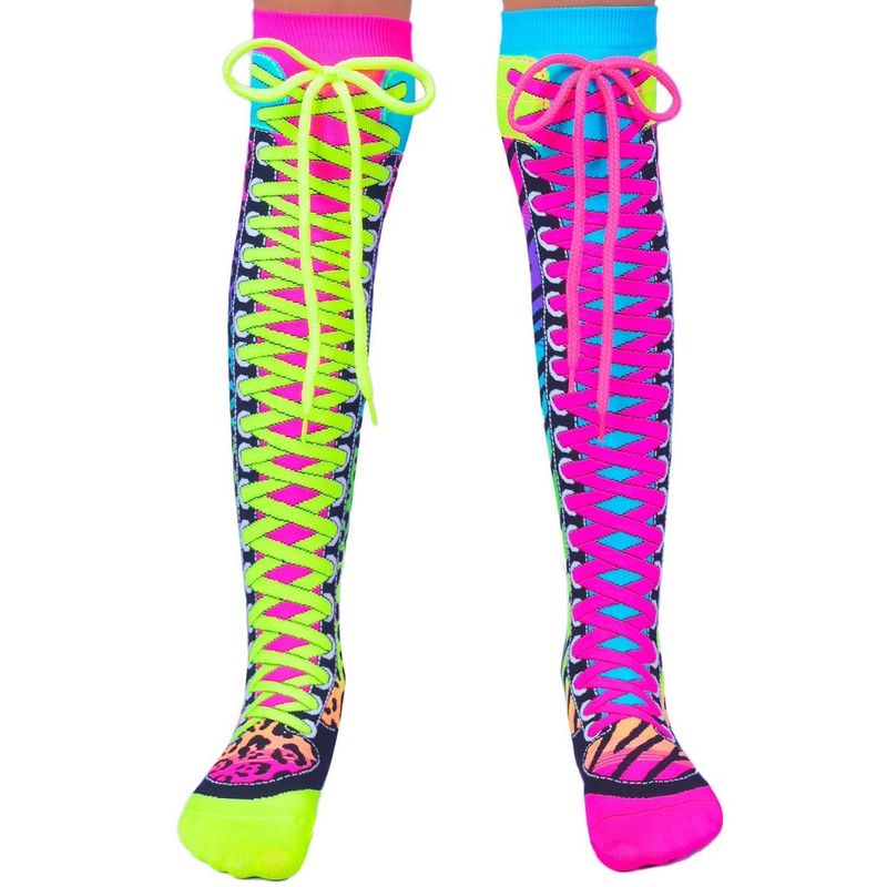 Fashion, accesorii si bijuterii - Copii - Lenjerie si pijamale copii - Sosete si dresuri copii - Sosete lungi colorate Madmia pentru fete fantasy Safari 6-99 ani - Infinity.ro