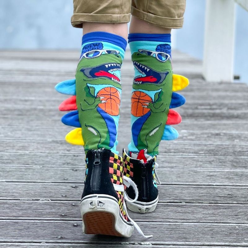 Fashion, accesorii si bijuterii - Copii - Lenjerie si pijamale copii - Sosete si dresuri copii - Sosete lungi colorate Madmia pentru baieti Dinosaur 6-99 ani - Infinity.ro