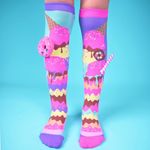 Fashion, accesorii si bijuterii - Copii - Lenjerie si pijamale copii - Sosete si dresuri copii - Sosete lungi colorate Madmia pentru fete Milkshake 6-99 ani - Infinity.ro