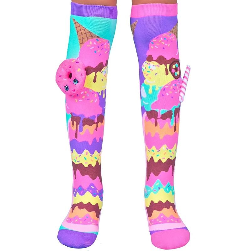 Fashion, accesorii si bijuterii - Copii - Lenjerie si pijamale copii - Sosete si dresuri copii - Sosete lungi colorate Madmia pentru fete Milkshake 6-99 ani - Infinity.ro