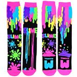 Fashion, accesorii si bijuterii - Copii - Lenjerie si pijamale copii - Sosete si dresuri copii - Sosete lungi colorate Madmia pentru fete Slime 6-99 ani - Infinity.ro