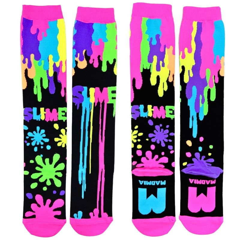 Fashion, accesorii si bijuterii - Copii - Lenjerie si pijamale copii - Sosete si dresuri copii - Sosete lungi colorate Madmia pentru fete Slime 6-99 ani - Infinity.ro