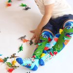 Fashion, accesorii si bijuterii - Copii - Lenjerie si pijamale copii - Sosete si dresuri copii - Sosete lungi colorate Madmia pentru baieti Dinosaur 3-5 ani - Infinity.ro