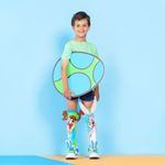 Fashion, accesorii si bijuterii - Copii - Lenjerie si pijamale copii - Sosete si dresuri copii - Sosete lungi colorate Madmia pentru baieti Bugs Bunny si Taz 6-99 ani - Infinity.ro