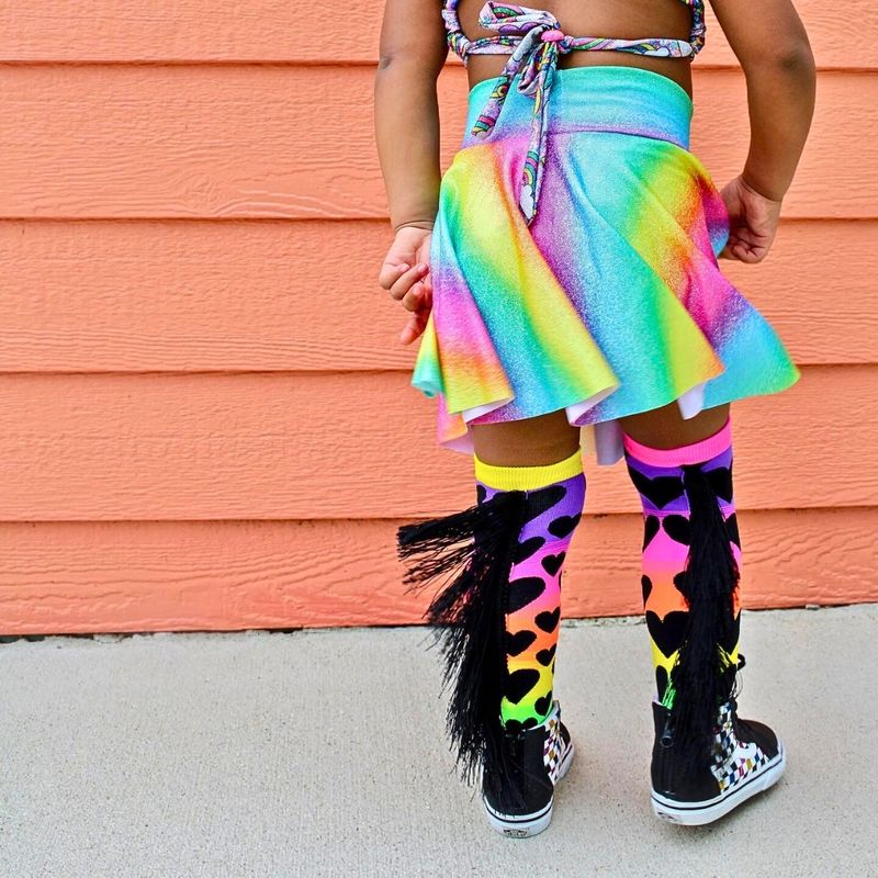 Fashion, accesorii si bijuterii - Copii - Lenjerie si pijamale copii - Sosete si dresuri copii - Sosete lungi colorate Madmia pentru fete Sunset 6-99 ani - Infinity.ro