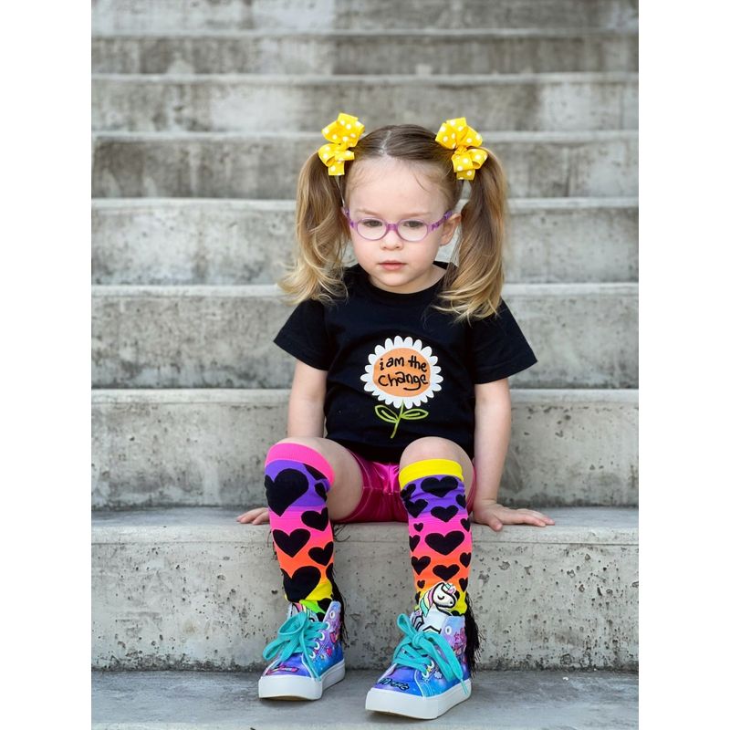 Fashion, accesorii si bijuterii - Copii - Lenjerie si pijamale copii - Sosete si dresuri copii - Sosete lungi colorate Madmia pentru fete Sunset 6-99 ani - Infinity.ro