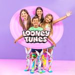 Fashion, accesorii si bijuterii - Copii - Lenjerie si pijamale copii - Sosete si dresuri copii - Sosete lungi colorate Madmia pentru fete Tweety&Bugs Bunny 6-99 ani - Infinity.ro