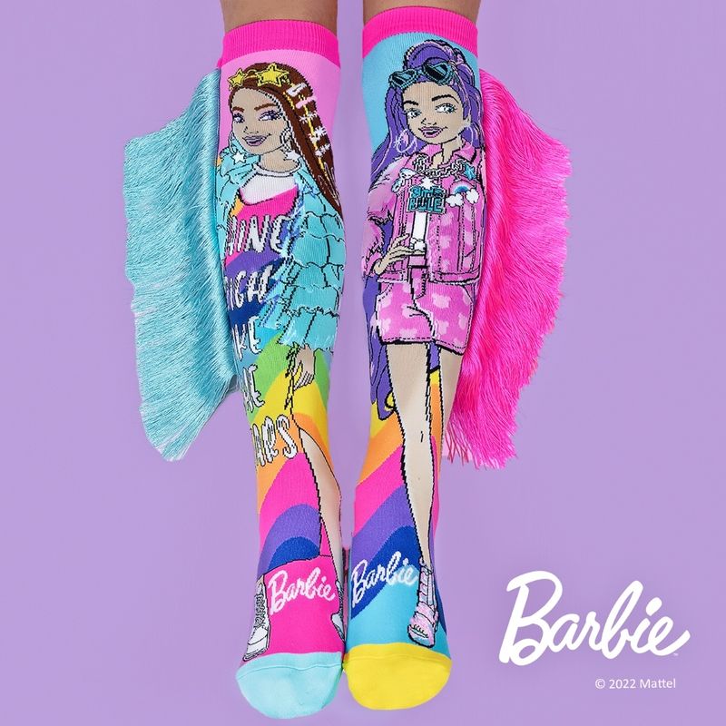 Fashion, accesorii si bijuterii - Copii - Lenjerie si pijamale copii - Sosete si dresuri copii - Sosete lungi colorate Madmia pentru fete Barbie fashionista 6-99 ani - Infinity.ro