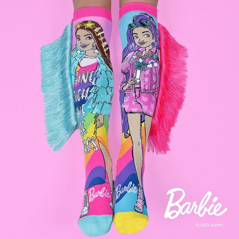 Fashion, accesorii si bijuterii - Copii - Lenjerie si pijamale copii - Sosete si dresuri copii - Sosete lungi colorate Madmia pentru fete Barbie fashionista 6-99 ani - Infinity.ro